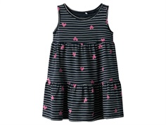 Name It dress dark sapphire with heart print